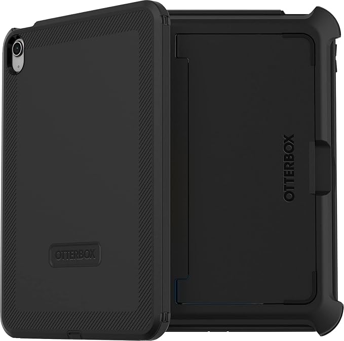 OtterBox iPad (A16) &amp iPad 10th Gen (Only) - Defender Series Case - Black - Screenless - Rugged &amp Durable - Multi-Layer Protection - Microbial Defense Protection - Non-Retail Packaging
