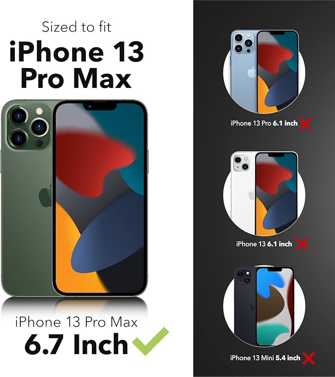 ZAGG XTR Screen Protector with D3O - Gaming Glass - Made for iPhone 13 Pro Max/ 14 Plus - Case Friendly Screen - InvisibleShield - Impact &amp Scratch Protection - clear
