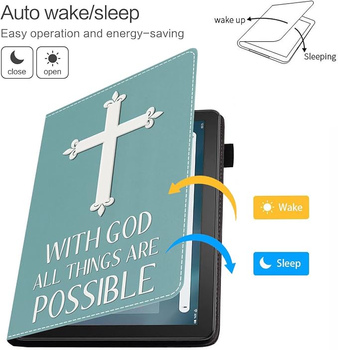 Christian Cross with God All Things are Possible