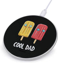 Cool Dad Popsiclees Wireless Charger Anti-Slip Wireless Charging Pad Slim Charger Mat for Men Women
