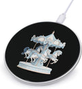 Carousel Horses Fast Portable Charger 10W Funny Graphic Phone Charging Pad with USB Cable