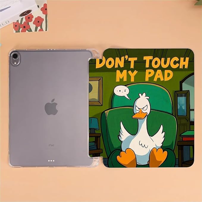 angry duck don't touch my pad