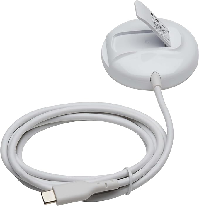Eaton Tripp Lite Series Wireless Charger Pad 15W Magnetic Phone Charging Pad MagSafe MFi Charging for Apple iPhone iPad &amp AirPods 5ft Cable White 1-Year Warranty (U280MS-005)