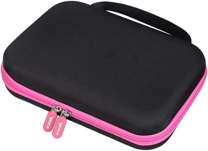 Black with Pink Zipper