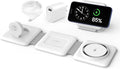 Charging Station for Apple Multiple Devices - 3 in 1 Foldable Magnetic Wireless Charger Dock - Travel Charging Pad for iPhone 16 15 14 13 12 Pro Max Plus Watch &amp Airpods