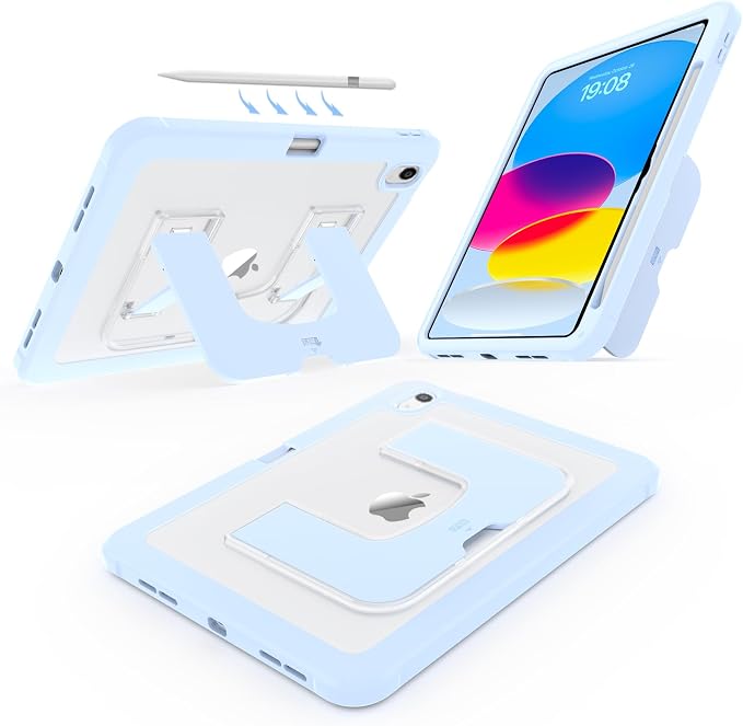 19 Light Blue Stand