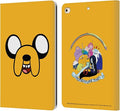 Head Case Designs Officially Licensed Adventure Time Jake The Dog Graphics Leather Wallet Case Compatible with Apple iPad 9.7 2017 / iPad 9.7 2018