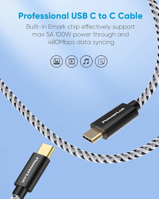 1 port-White (Cable include)