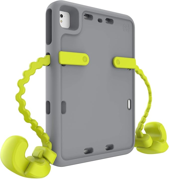 Speck Products Case-E Fits iPad 9.7-Inch iPad Pro iPad Air 2/iPad Air 1 Case for Kids Rhino Grey/Citrus Yellow