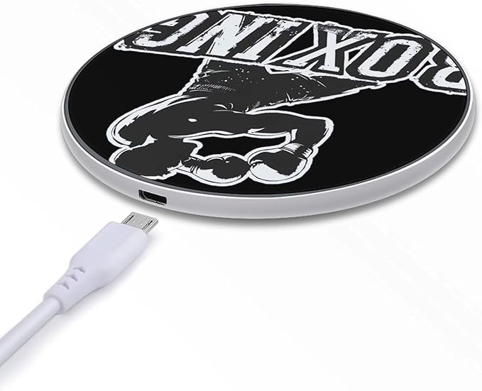 Boxing Boxer Phone Charger Magnetic Charging Pad Anti-Slip with USB Cable