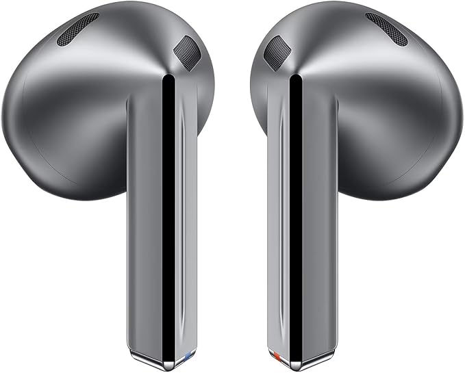 Samsung Galaxy Buds3 (2024 ANC) Water Resistant AI Real-Time Language Interpreter True Wireless Bluetooth 5.4 Earbuds Hi-Fi Sound Noise Cancelling Touch Control International Model (Silver)