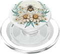 Bee Honeybee Daisy Flowers PopSockets PopGrip for MagSafe