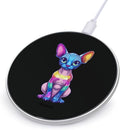 Colorful Cat Sphynxes Wireless Charger Anti-Slip Wireless Charging Pad Slim Charger Mat for Men Women