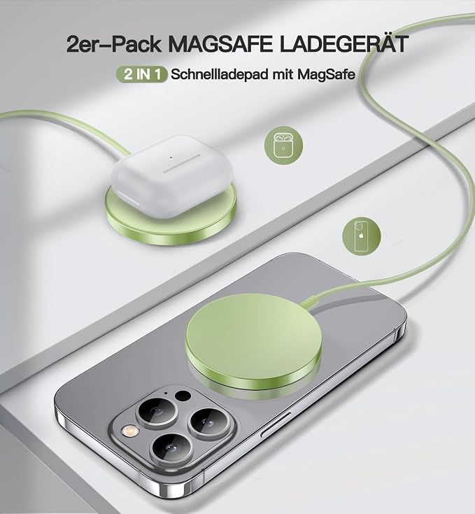 Green Magnatic Charger