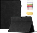 Case for Amazon Kindle Fire HD 8 &amp Fire HD 8 Plus (12th/10th Gen 2024/2022/2020) 8 with Stand/Pencil Holder [Auto Sleep/Wake] UUcovers Embossed Magneic Smart Folio Cover Black Butterfly
