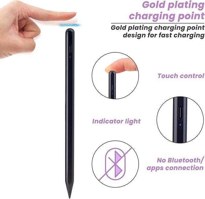 Active Stylus Pen for iPad for all iPad released in 2018 and later