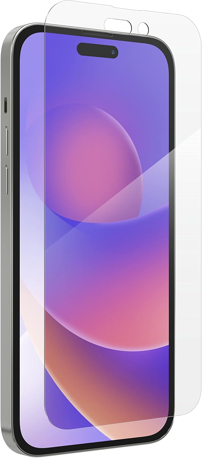 ZAGG Invisible Shield Glass Elite Anti-Glare Screen Protector for Apple iPhone 14 Pro Max - 5X Shatter Protection Anti-Fingerprint Technology Easy to Install