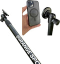 @iRangeSports Stick EXT w/MagSafe Compatible Puck - Golf Monopod Strong Magnetic Lightweight Portable Phone &amp Tablet Stand - Film Steady Video for Golf Vlogs Sports Home Digital Creators