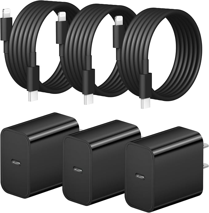 3+3Pack Black