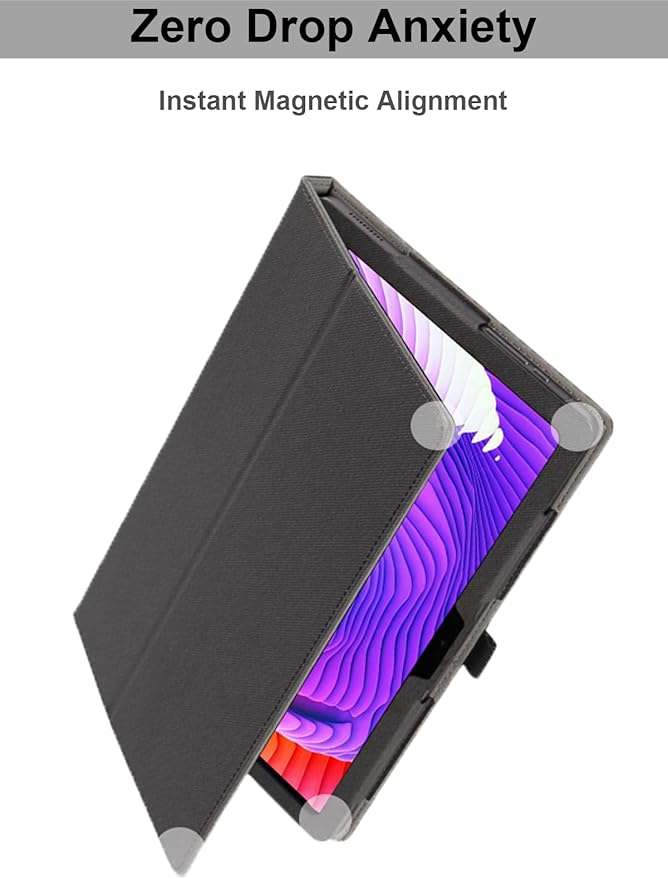 Tablet Case Compatible with XPPEN Magic Drawing Pad 12.2 inch Eco-Friendly Protective Case with Foldable Stand &amp Stylus Holder Durable for Office/Outdoor Artwork (Slim Fit &amp Easy to Carry)