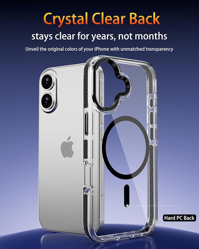 Clear Black non-slip
