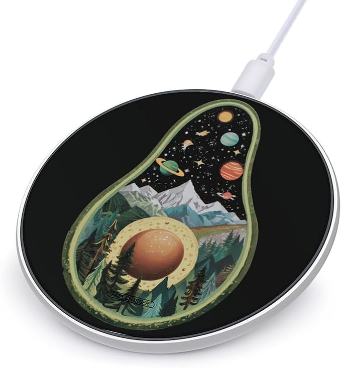 Avocado Planet Cell Phone Charger Magnetic Charging Pad Anti-Slip with USB Cable