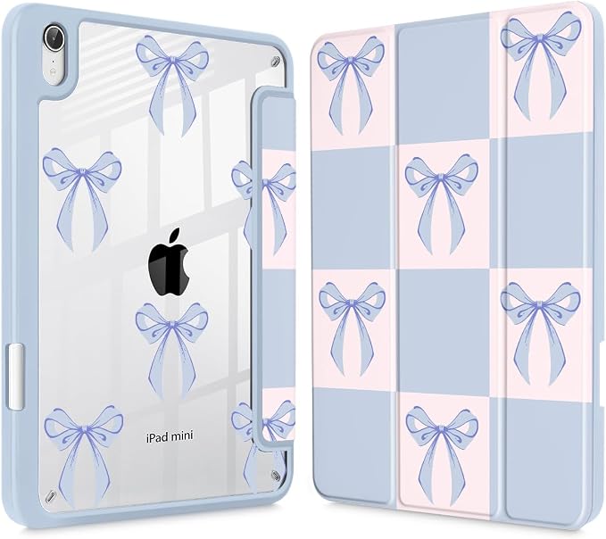 Blue Square Bow
