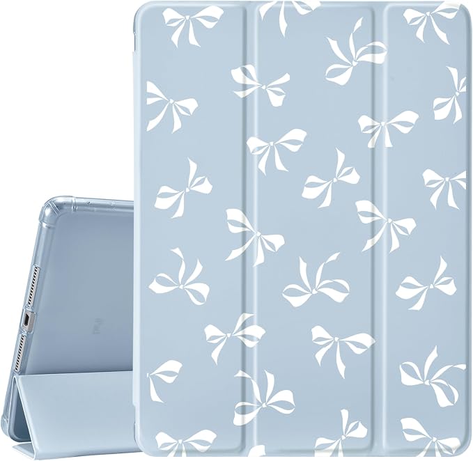 Blue White Bow A