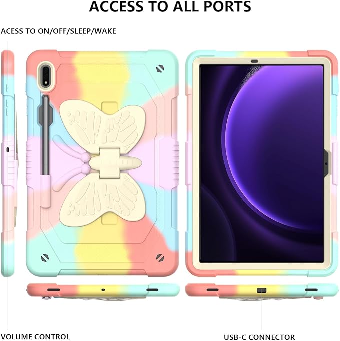 Galaxy Tab S9/S9 FE Case-Pink
