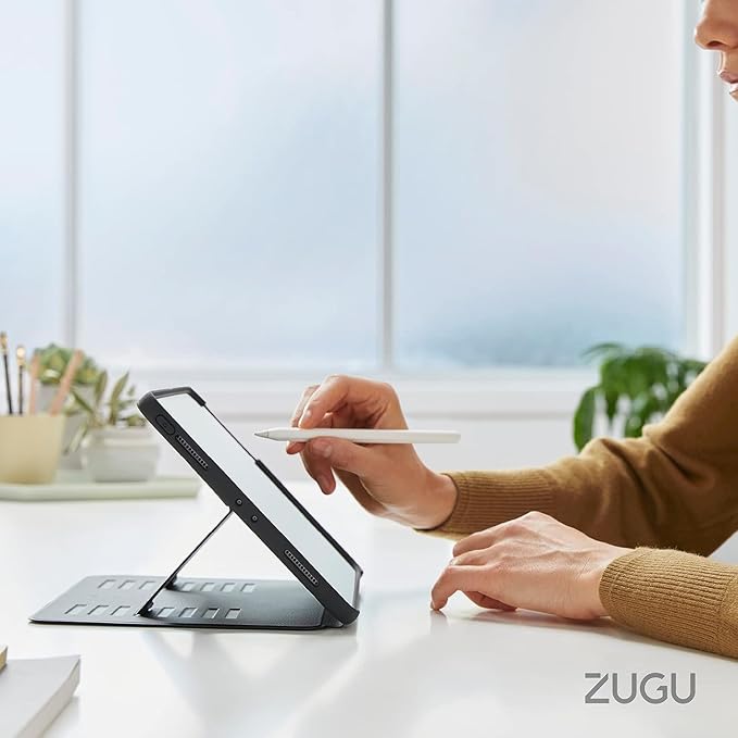 ZUGU CASE for iPad A16 11th Generation 11 Inch (2025) 10th Gen 10.9 Inch (2022) Magnetic Stand &amp Sleep/Wake Cover Model #s A3354 A3355 A3356 A2696 A2757 A2777 Desert Rose