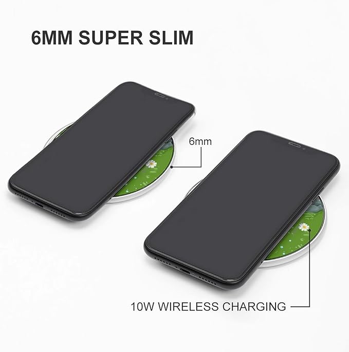 Donkey Daisy Fast Portable Charger 10W Funny Graphic Phone Charging Pad with USB Cable