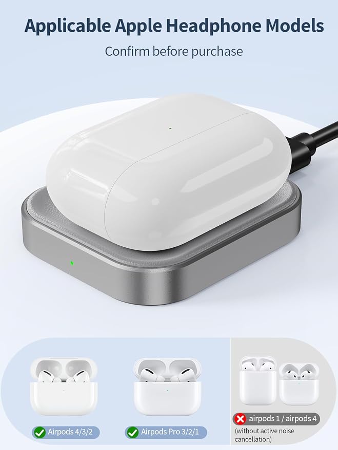 Aluminum(Grey)-for AirPods
