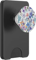 Blooming Wildflower PopSockets PopWallet for MagSafe