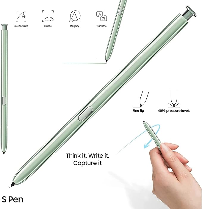 Note 20 Ultra S Pen WithBluetooth Replacement for Samsung Galaxy Note 20/Note 20 Ultra 5G Stylus PenAll Versions(Green)
