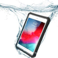 Compatible with iPad mini 4/5 7.9-inch Waterproof Case A2133 A2124 A2126 IP68 Slim Shock-Dust-Snow-Proof Full-Body Sealed Underwater TPU PC Outdoor Transparent Cover with Kickstand Lanyard