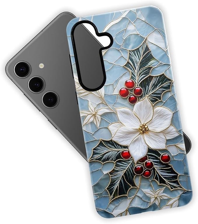 Christmas Holly Elegant Winter Floral