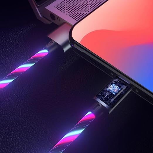 3IN1 Multi Ports LED Colorful