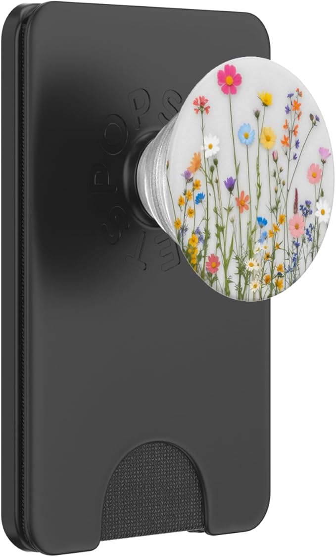 Flower Bouquet Floral Pattern PopSockets PopWallet for MagSafe
