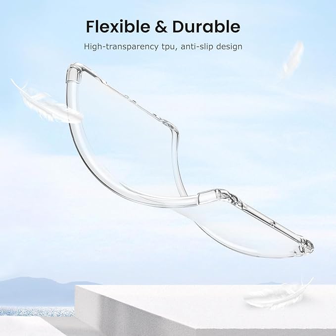 TPU Clear Tablet Case with Pen Slot Compatible with Kindle Scribe Colorsoft 11inch Slim Transparent Soft Cover Anti-Scratch Shockproof Flexible Protective Shell