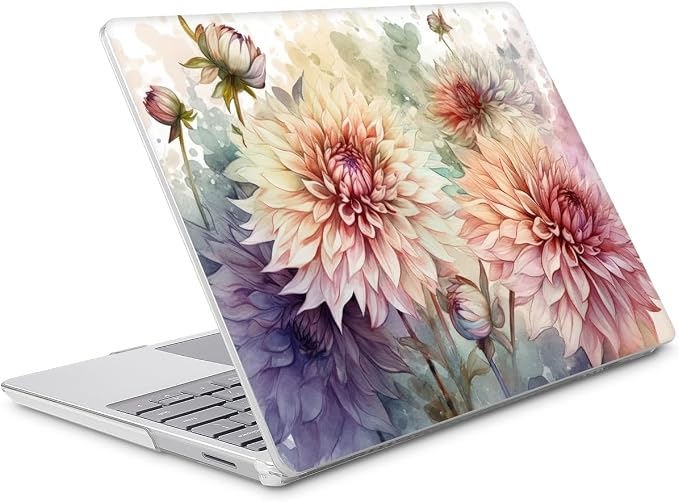Watercolor Dahlias