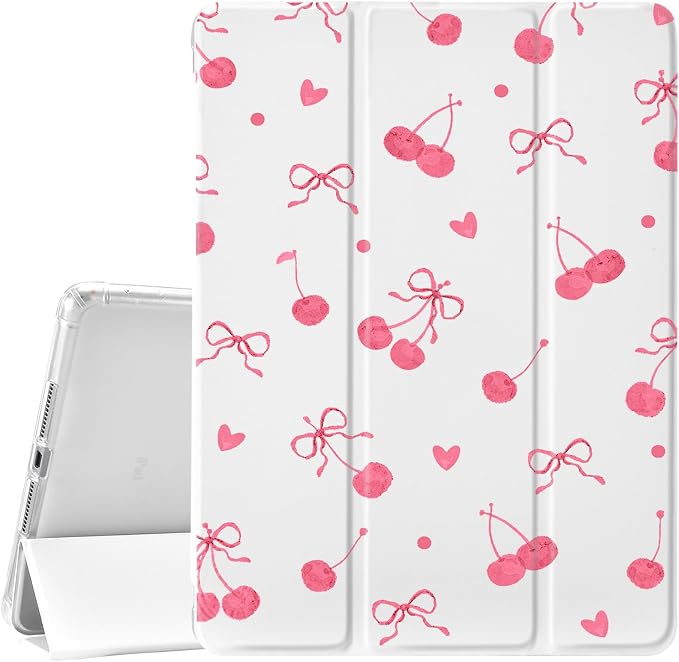 Pink heart bow