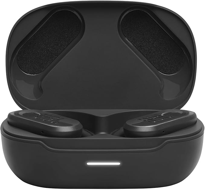 JBL Endurance Peak 3 - Dust and Water Proof (IP68) True Wireless Active Earbuds JBL Pure Bass Sound Up to 50 Total Hours of Playback with Speed Charge Ambient Aware &amp Talk Thru (Black)