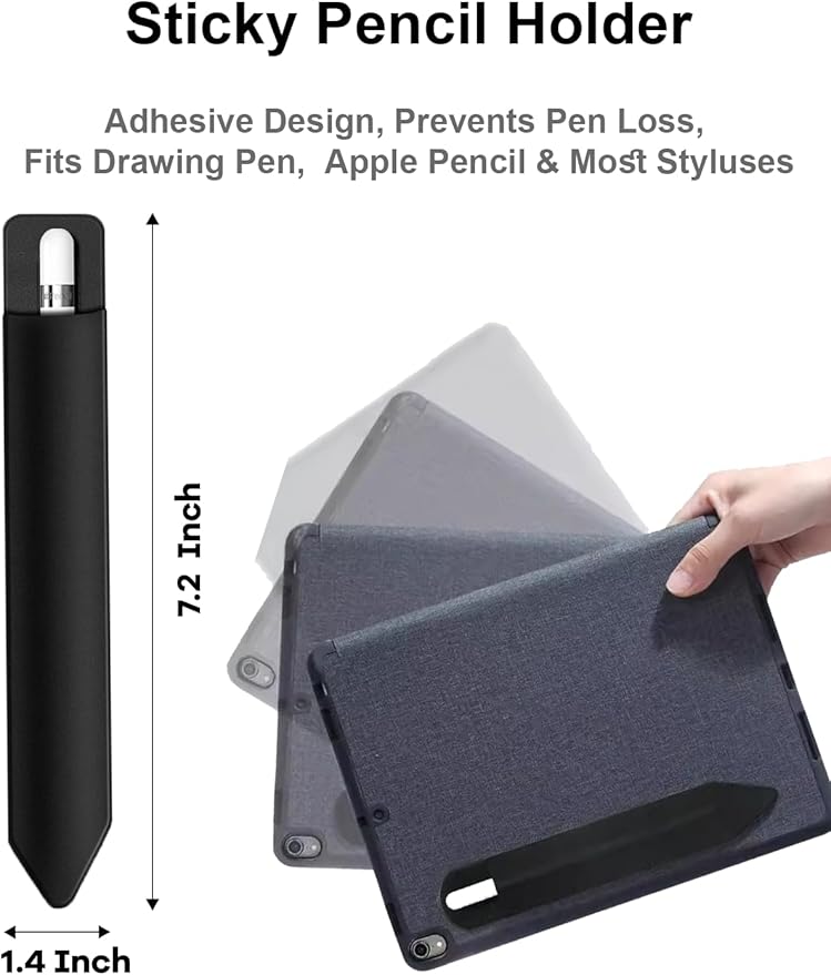 Tablet Case Compatible with XPPEN Magic Drawing Pad 12.2 inch Eco-Friendly Protective Case with Foldable Stand &amp Stylus Holder Durable for Office/Outdoor Artwork (Slim Fit &amp Easy to Carry)