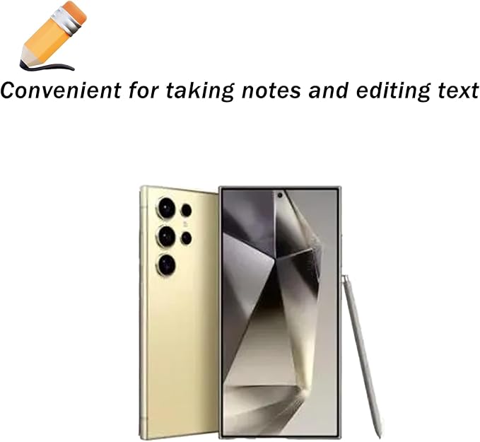 S24 Ultra S Pen for Samsung Galaxy S24 Ultra S Pen Replacement US Version EJ-PS928BYEGUS for Samsung Galaxy S24 Ultra Stylus Pen withBluetooth (Yellow Gold)