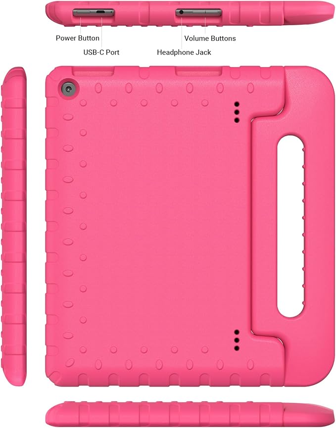 for Amazon Fire hd 10 Tablet case Kids 5th/7th/9th Generation 2015/2017/2019 ReleasedLightweight Shockproof Case with Portable Handle Stand for Amazon Kindle Fire HD 10 Tablet