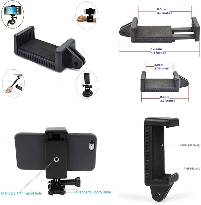 AceTaken 2in1 Wall Phone MountOverhead Camera Mount for iPhone Samsung Live StreamingBakingCraftVideosOnline Lessons