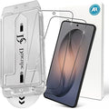 2 PACK AR Screen Protector Compatible with Samsung Galaxy S26 Plus with Auto Dust Removal Installation Frame Anti-Reflective [Support Fingerprint Unlock] 9H Tempered Glass Scratch Resistance Finger