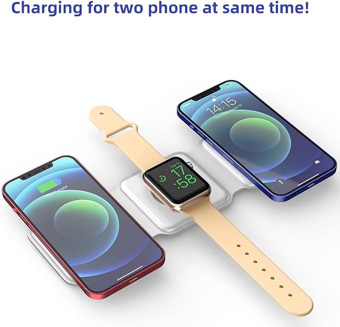 3in1 Wireless Charger K99 White
