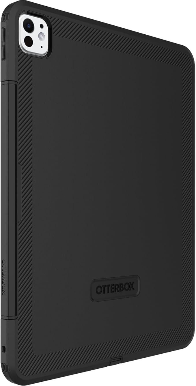 OtterBox Defender Series Case for iPad Pro 13-inch (M4 and M5) - BLACK Rugged Durable Multi-Layer Protection (single unit ships in polybag ideal for business customers)