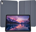 Case for iPad Air 11 Inch (M4/M3/M2 2026/2025/2024) for iPad Air 5th/4th Gen 10.9 Inch Without Pencil Holder Slim Folio Trifold Stand Cover with Soft TPU Back Auto Wake/Sleep Purple